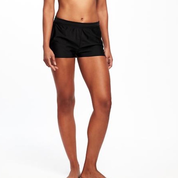 EUC Old Navy size M Black Swim Boy-Shorts for Women - Picture 1 of 4